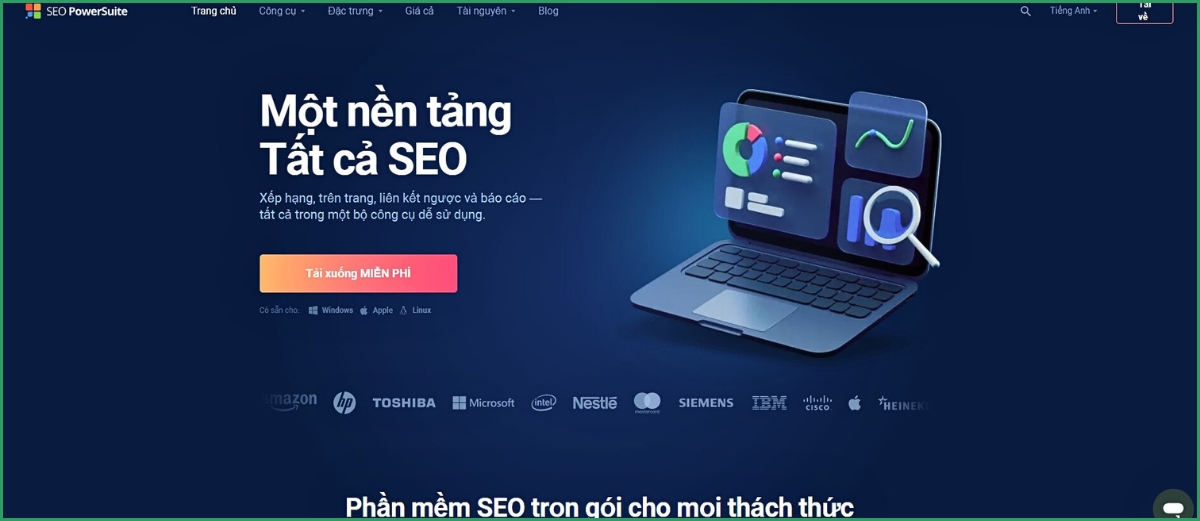 SEO Powersuite - Phần mềm SEO hàng đầu hỗ trợ kiểm tra kỹ thuật website