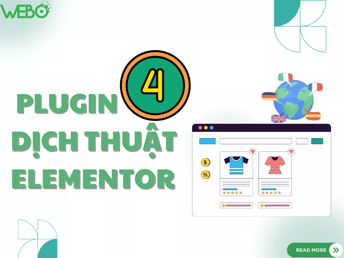 4 Plugin dịch thuật Elementor tốt nhất cho website đa ngôn ngữ