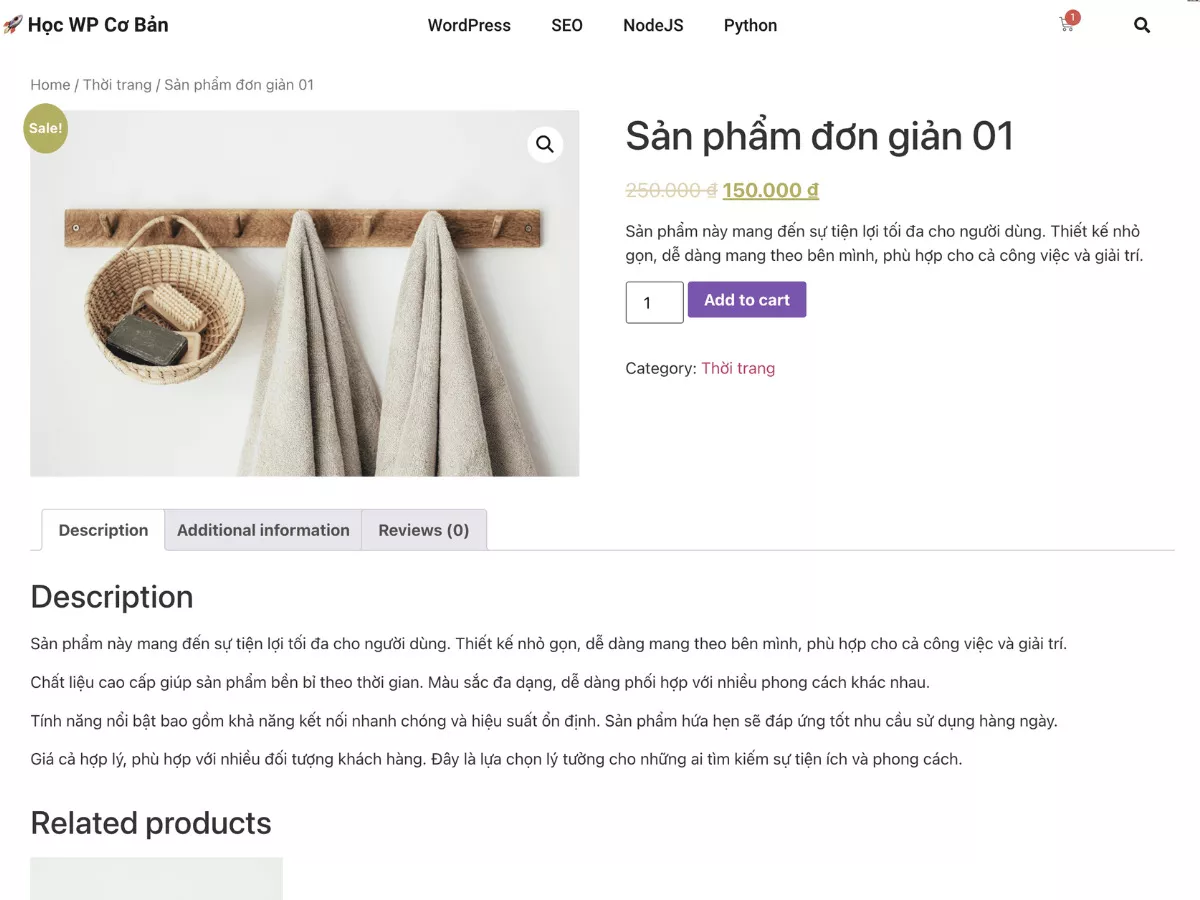 tích hợp woocommerce với elementor sẽ giúp tối ưu seo và trải nghiệm người dùng 