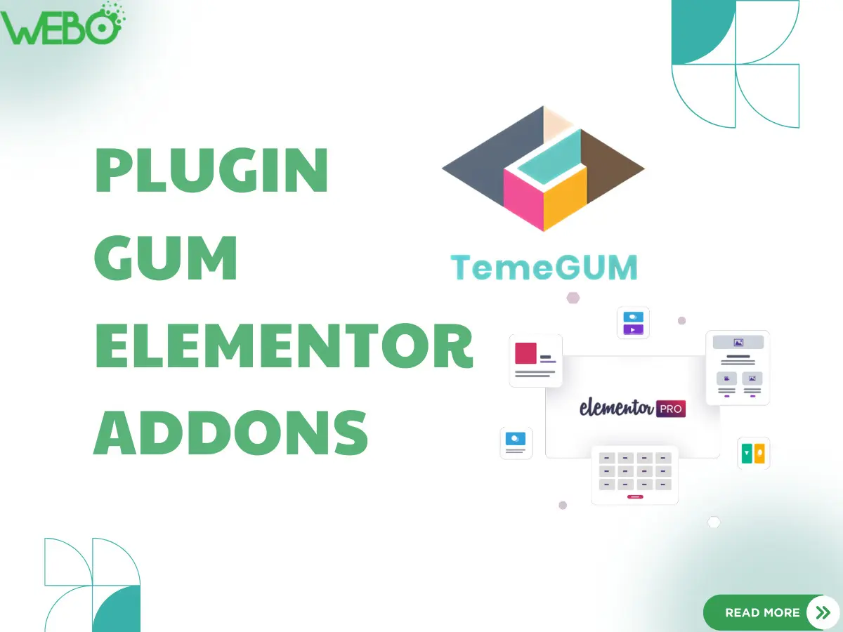 Plugin Gum Elementor Addons: Tính năng & Chi phí sử dụng Hướng dẫn sử dụng Plugin Gum Elementor Addons Để sử dụng Plugin Gum Elementor Addons, hãy đảm bảo bạn đã tích hợp Plugin này vào trình chỉnh sửa Elementor của mình. Sau khi tích hợp, bạn truy cập đến mục TemeGUM, bạn sẽ thấy hiển thị hai trình, TemeGum và Blog TemeGUM. Ở mục TemeGUM cho phép bạn tùy chỉnh các phần như: Trình chiếu – Công cụ Superslides dựa trên trình chiếu với các phần: tiêu đề, phụ đề, văn bản và hai nút hành động. Gum Heading – Tiêu đề ba màu có trang trí bằng đường kẻ và hình ảnh. Bảng giá – Bảng giá có hai hệ thống giá. Hộp hình ảnh – Hiển thị hộp hình ảnh có nút và văn bản. Post Slider – Hiển thị bài đăng gần đây theo dạng băng chuyền. Menu trang web – Hiển thị menu chính dưới dạng điều hướng trang web. Nút Lên Đầu Trang – Hiển thị Nút Lên Đầu Trang. Nút Popover – Biểu tượng nút Điểm phát sóng. Ở mục Blog TemeGUM, bạn có thể tùy chỉnh: Bài đăng thuật ngữ – Hiển thị thuật ngữ bài đăng có thể sắp xếp và phân chia cho một bài đăng. Bài đăng gần đây – Hiển thị danh sách bài đăng gần đây. Bài viết liên quan – Hiển thị bài viết liên quan cho một bài viết. Bài đăng liền kề – Hiển thị bài đăng trước/sau cho một bài đăng. Chia sẻ bài đăng – Chia sẻ bài đăng lên mạng xã hội. Blog Grid – Hiển thị bài đăng trên blog (bao gồm phân trang). Thuật ngữ blog – Hiển thị danh sách thuật ngữ blog (thẻ, danh mục). Post Meta – Hiển thị meta bài đăng có thể sắp xếp cho một bài đăng.