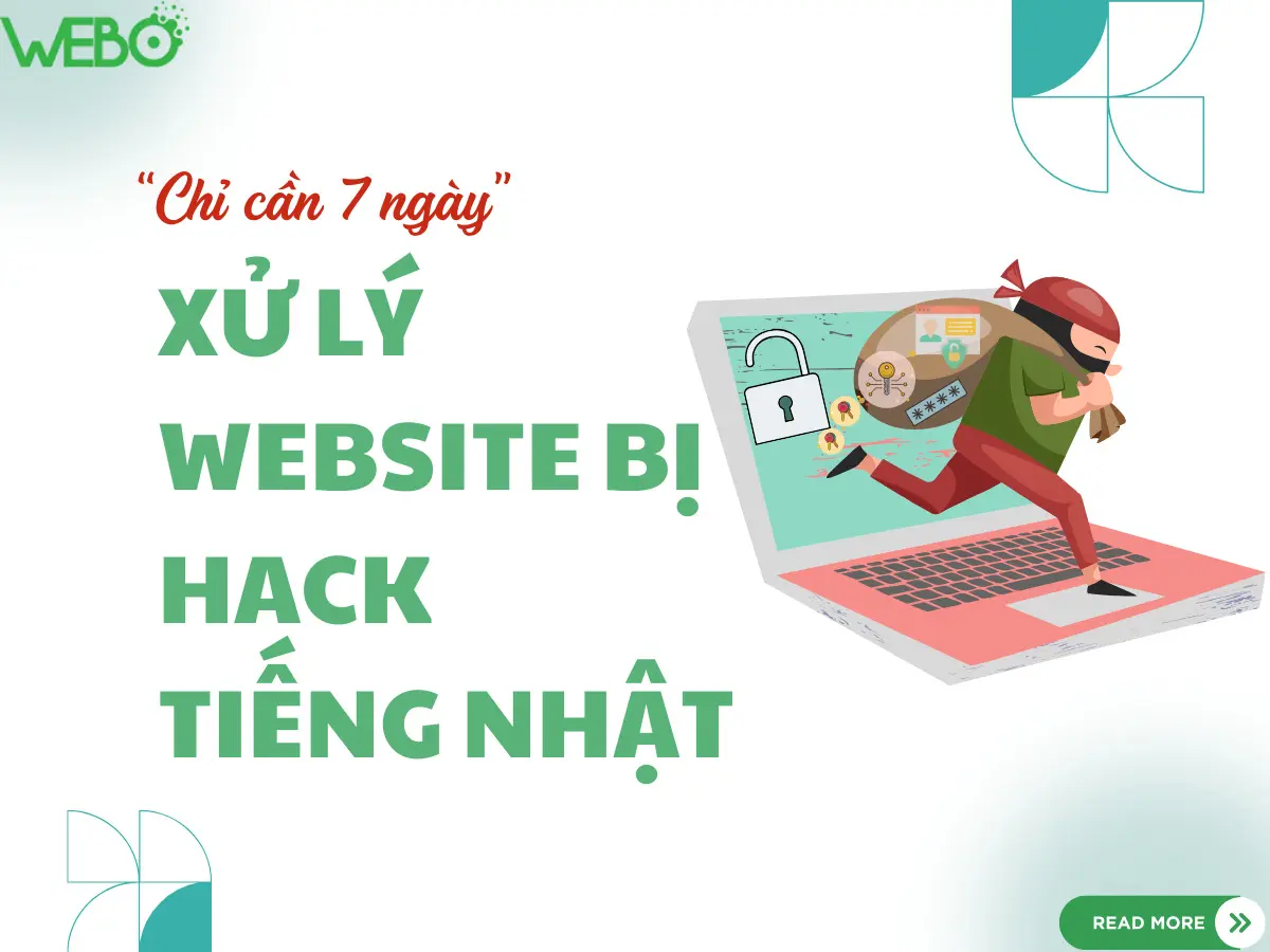 Xử lý website Công ty TNHH Kiến trúc Xây dựng Trí An bị hack tiếng Nhật