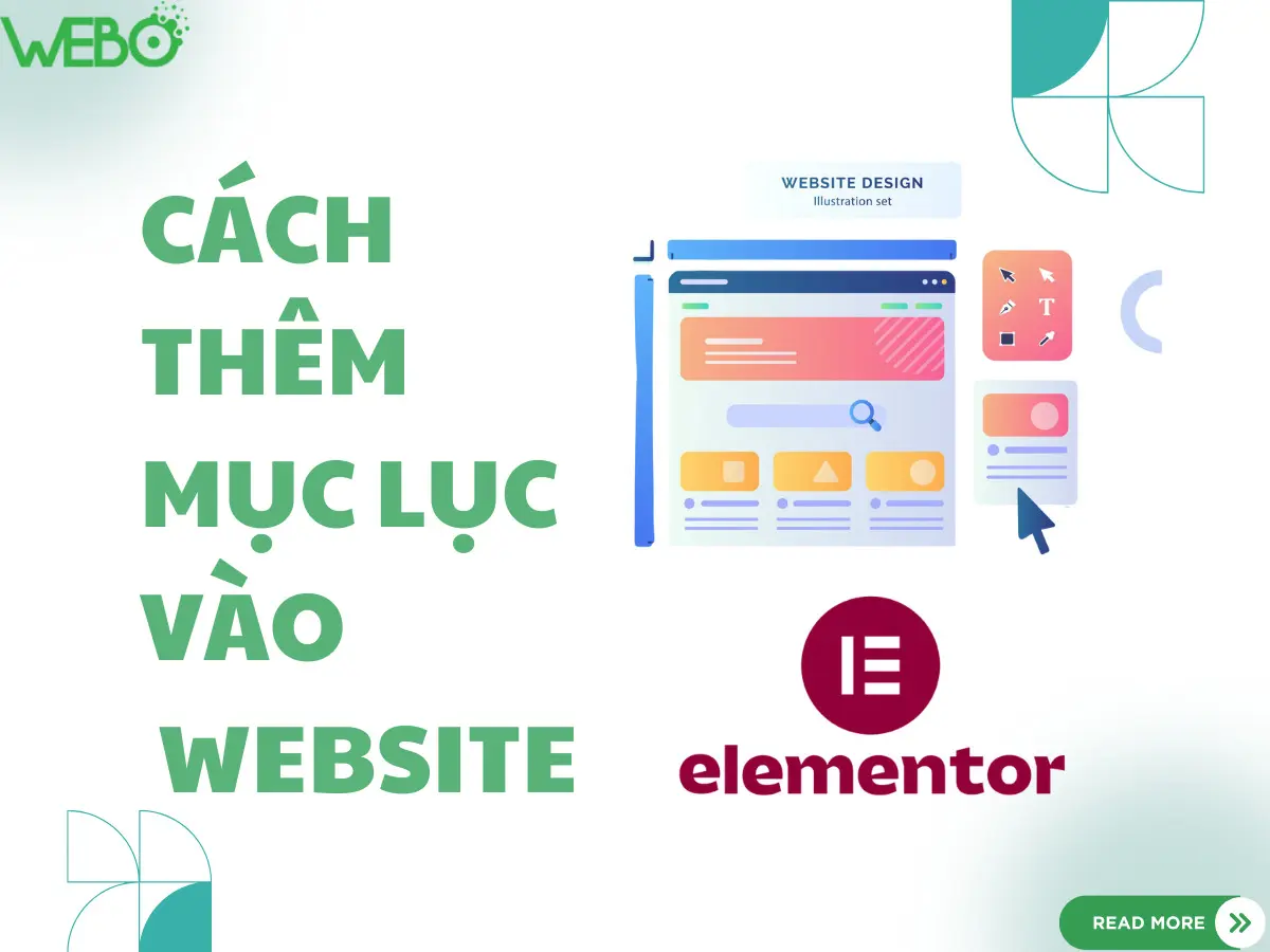 Cách thêm mục lục vào website bằng Elementor