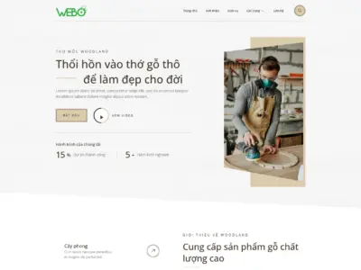 ảnh xem trước: woodland – thợ mộc & thợ thủ công