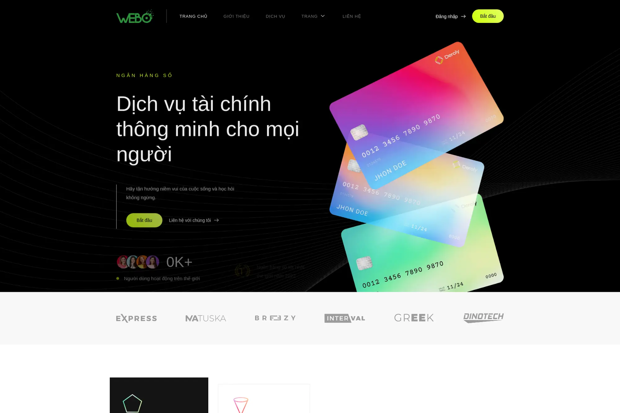 deroly - ngân hàng số & thẻ tín dụng