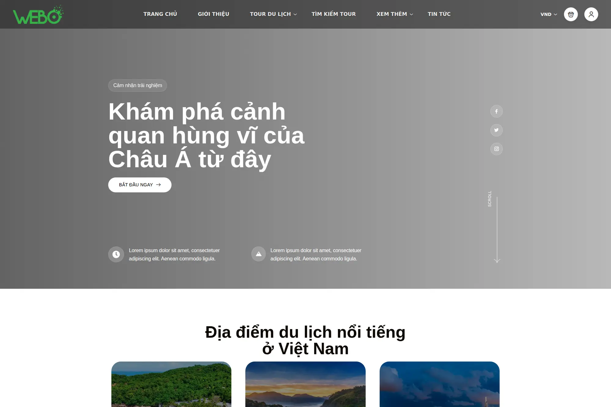 traveler - đặt tour du lịch