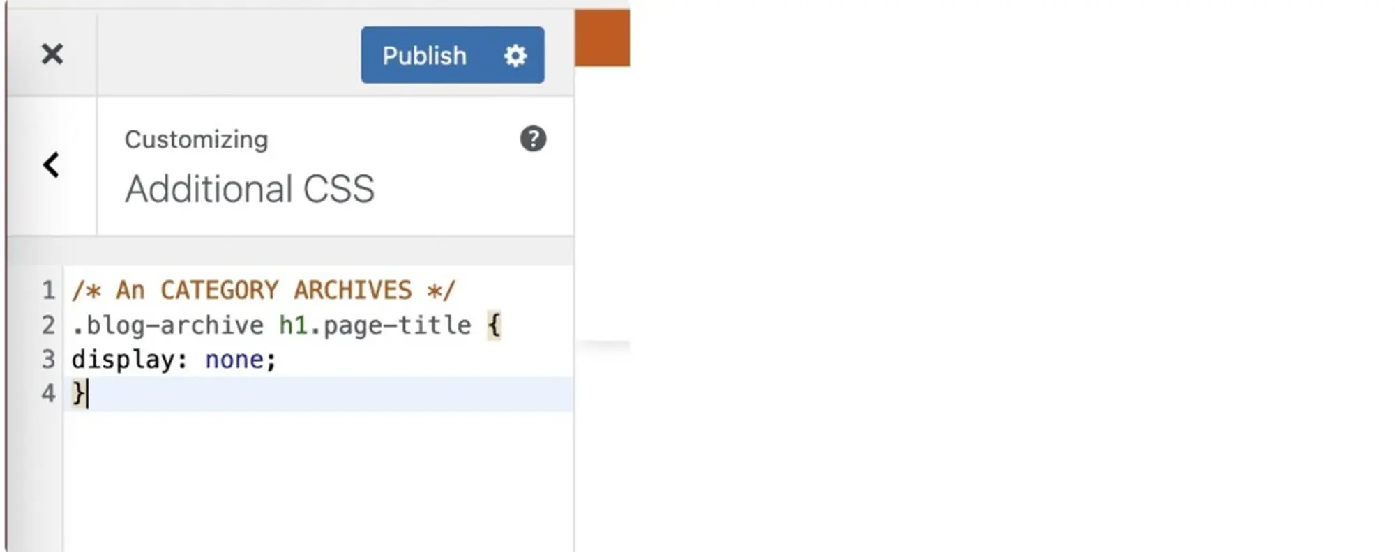 sử dụng css