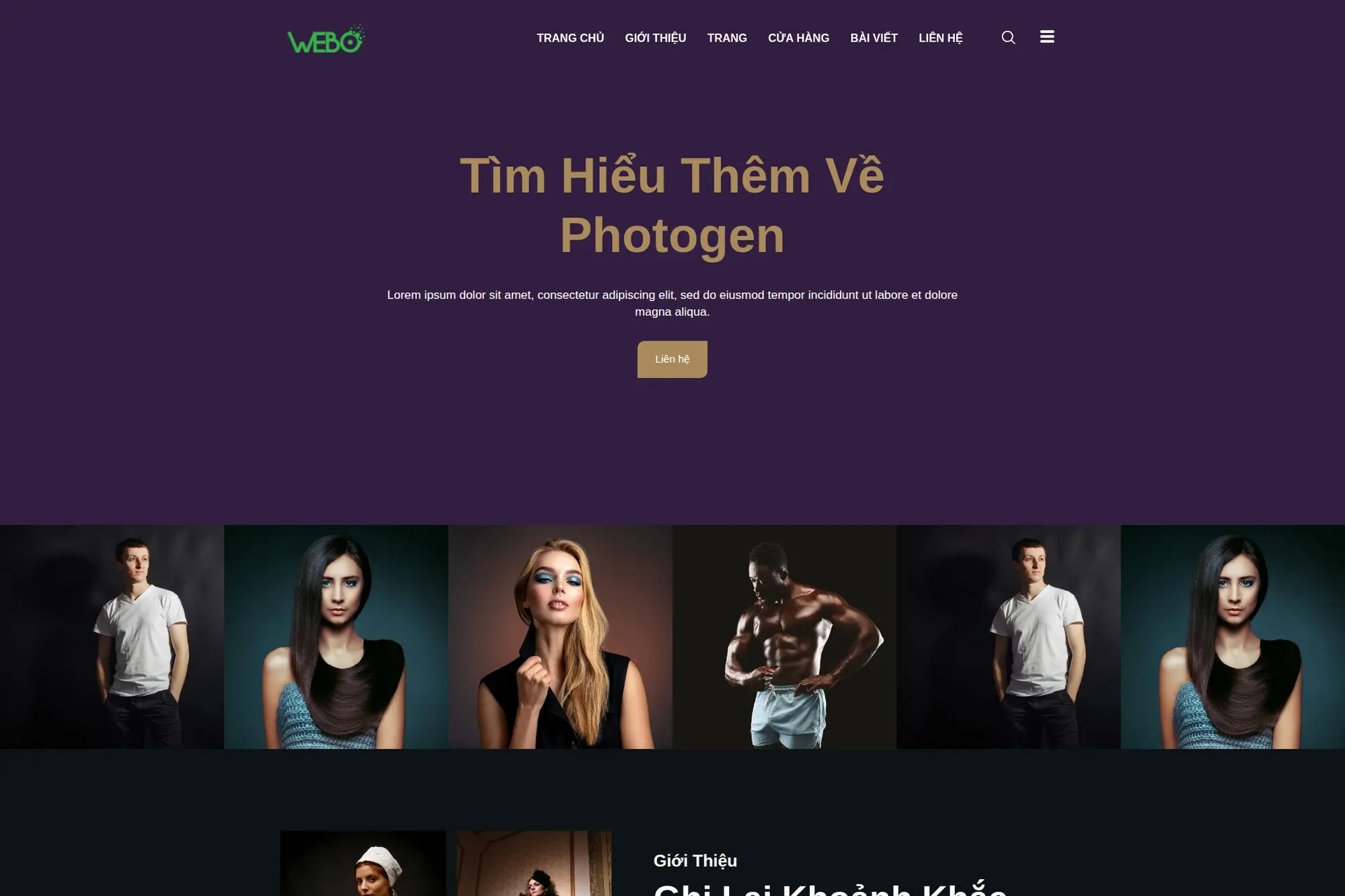 photogen - nhiếp ảnh gia