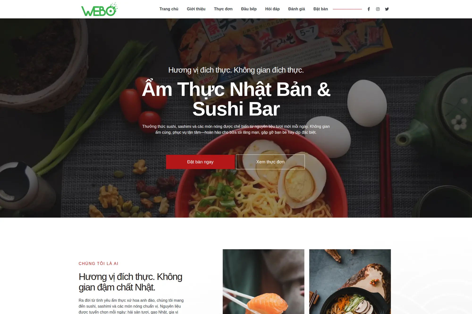 egao - nhà hàng nhật bản