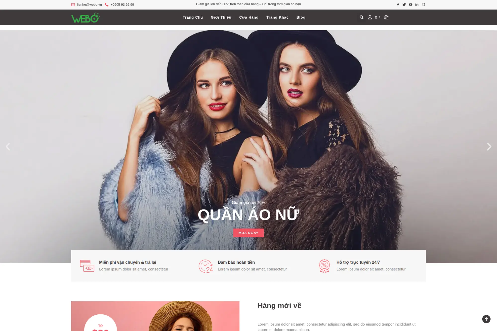 brit - cửa hàng quần áo