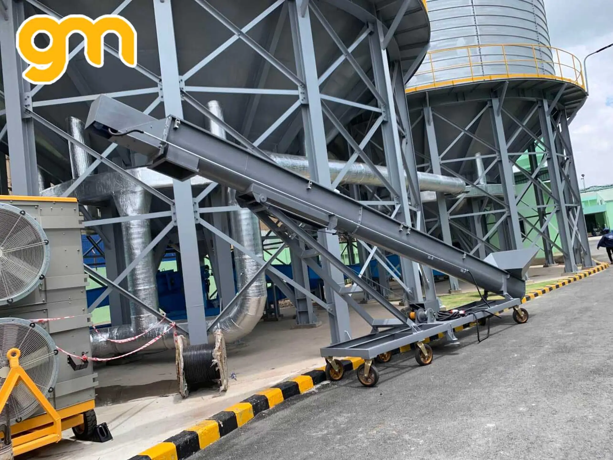 Hệ thống được lắp đặt tại nhà máy