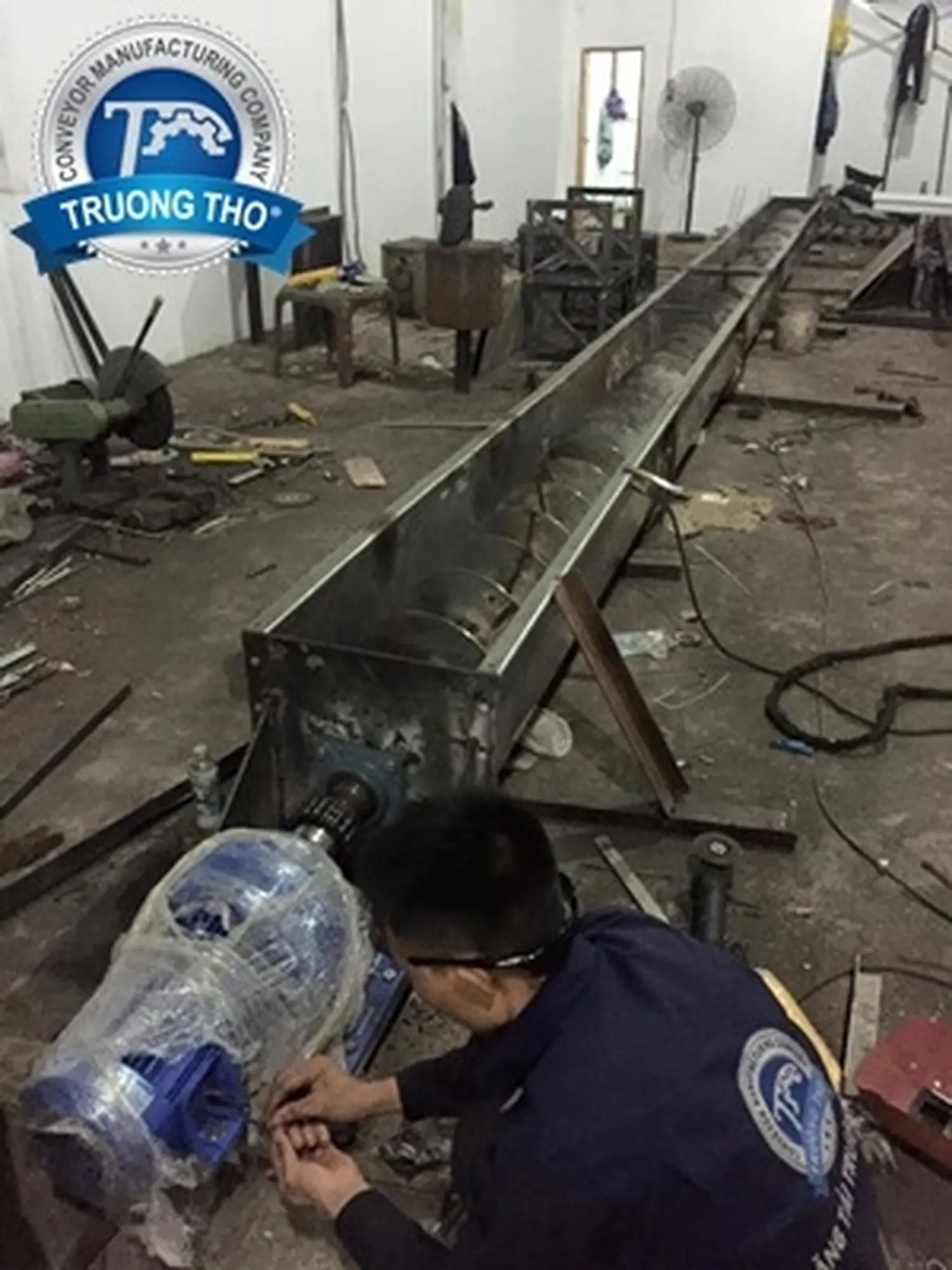 Vít tải liệu công nghiệp 10m