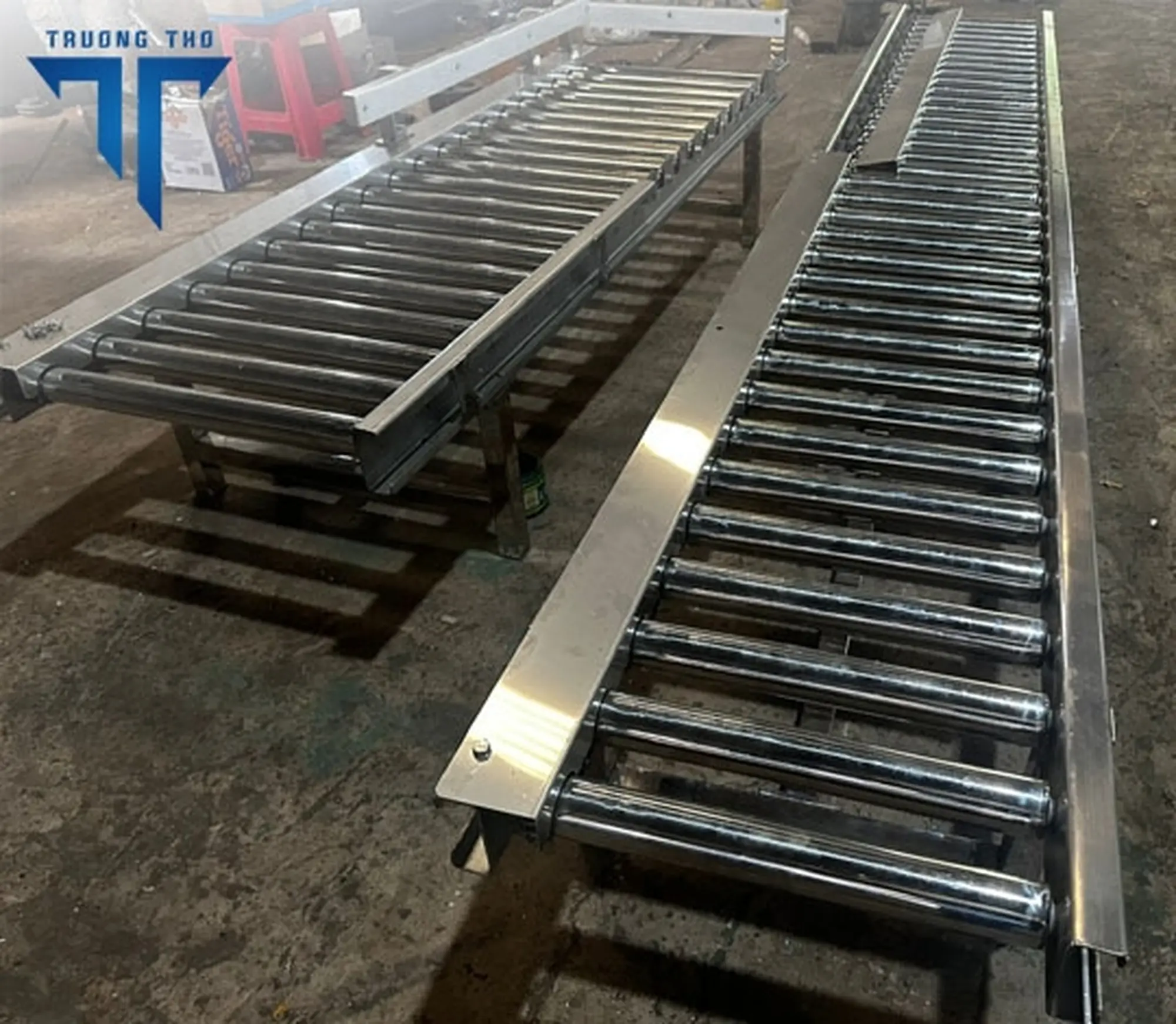 Băng Tải Con Lăn Tự Do