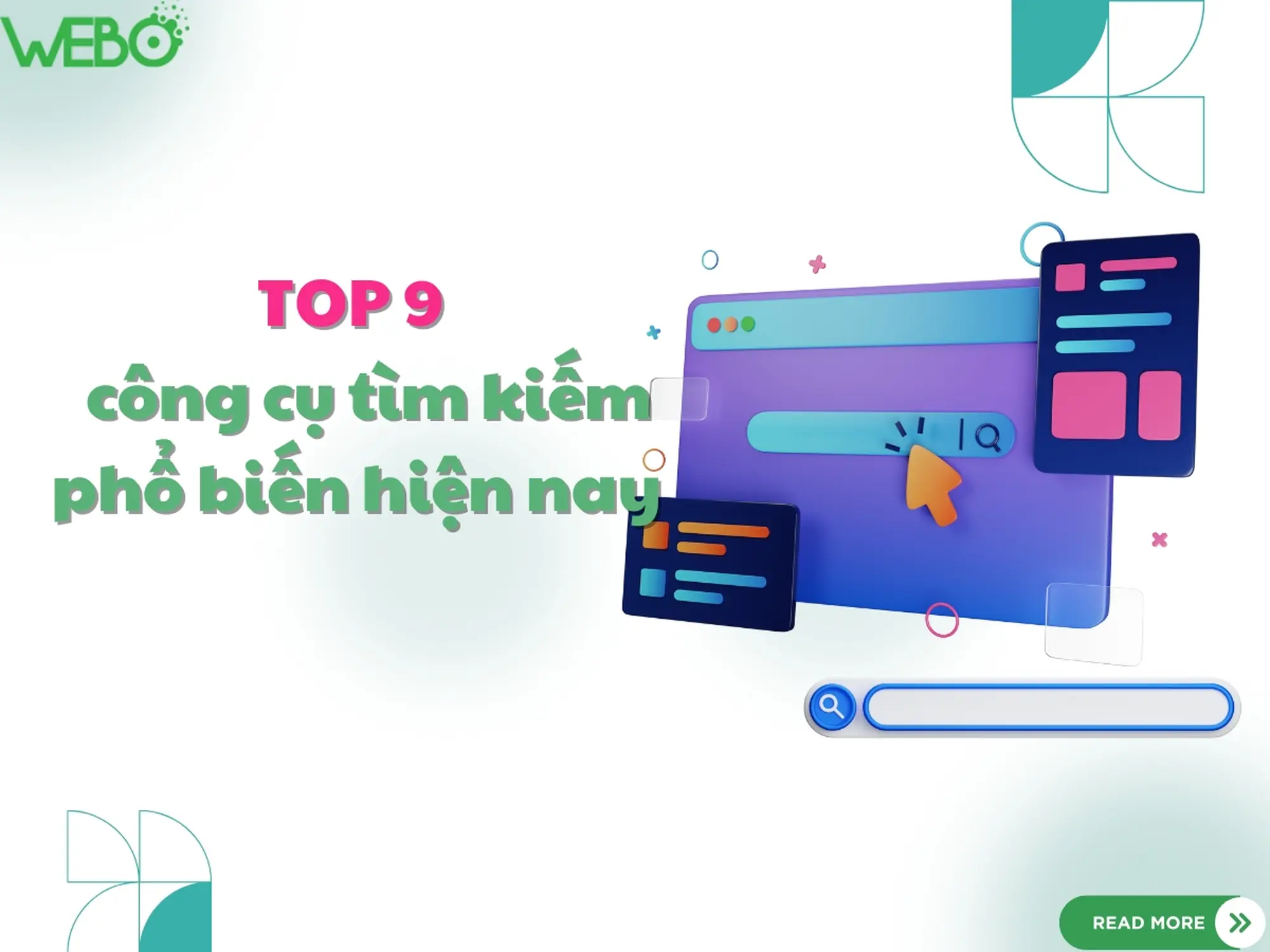 Top 9 công cụ tim kiếm phổ biến hiện nay