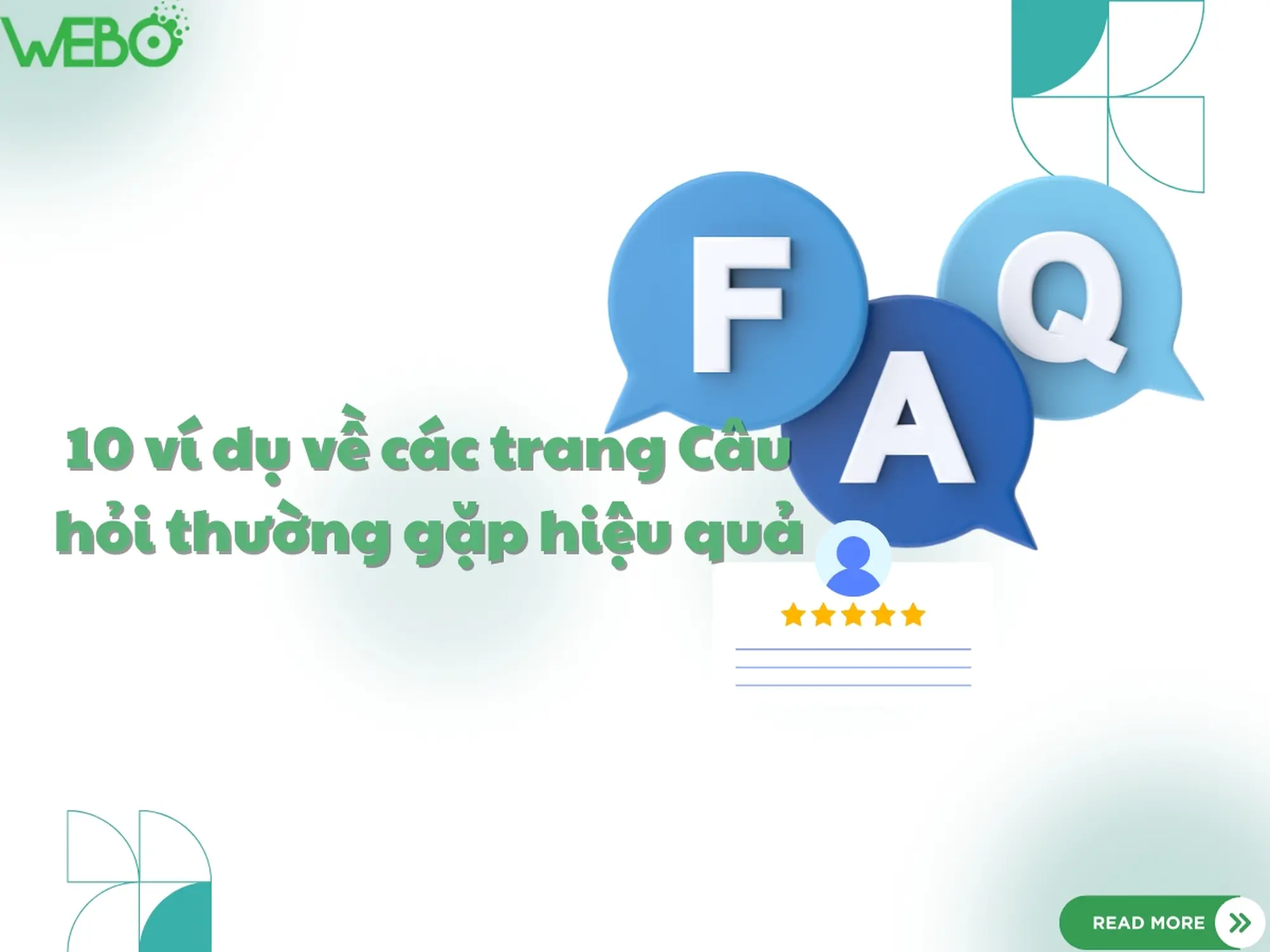 10 ví dụ về các trang Câu hỏi thường gặp hiệu quả