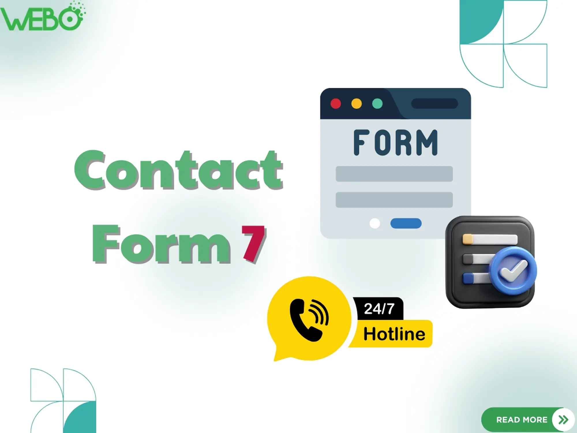 Contact Form 7 – Plugin Tạo Form Liên Hệ Miễn Phí Trên WordPress