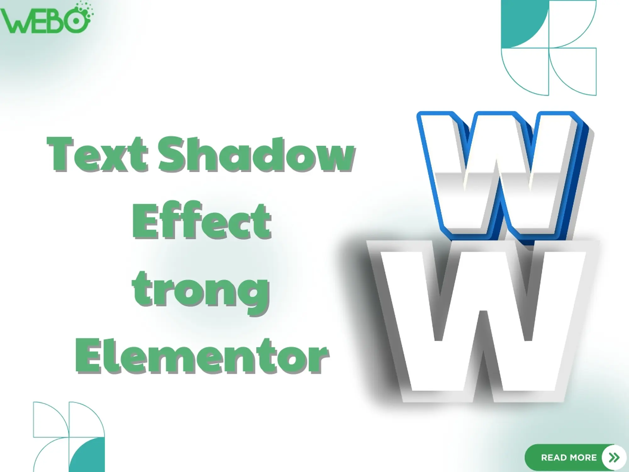 Biến chữ trên website thành điểm nhấn với Text Shadow Effect trong Elementor