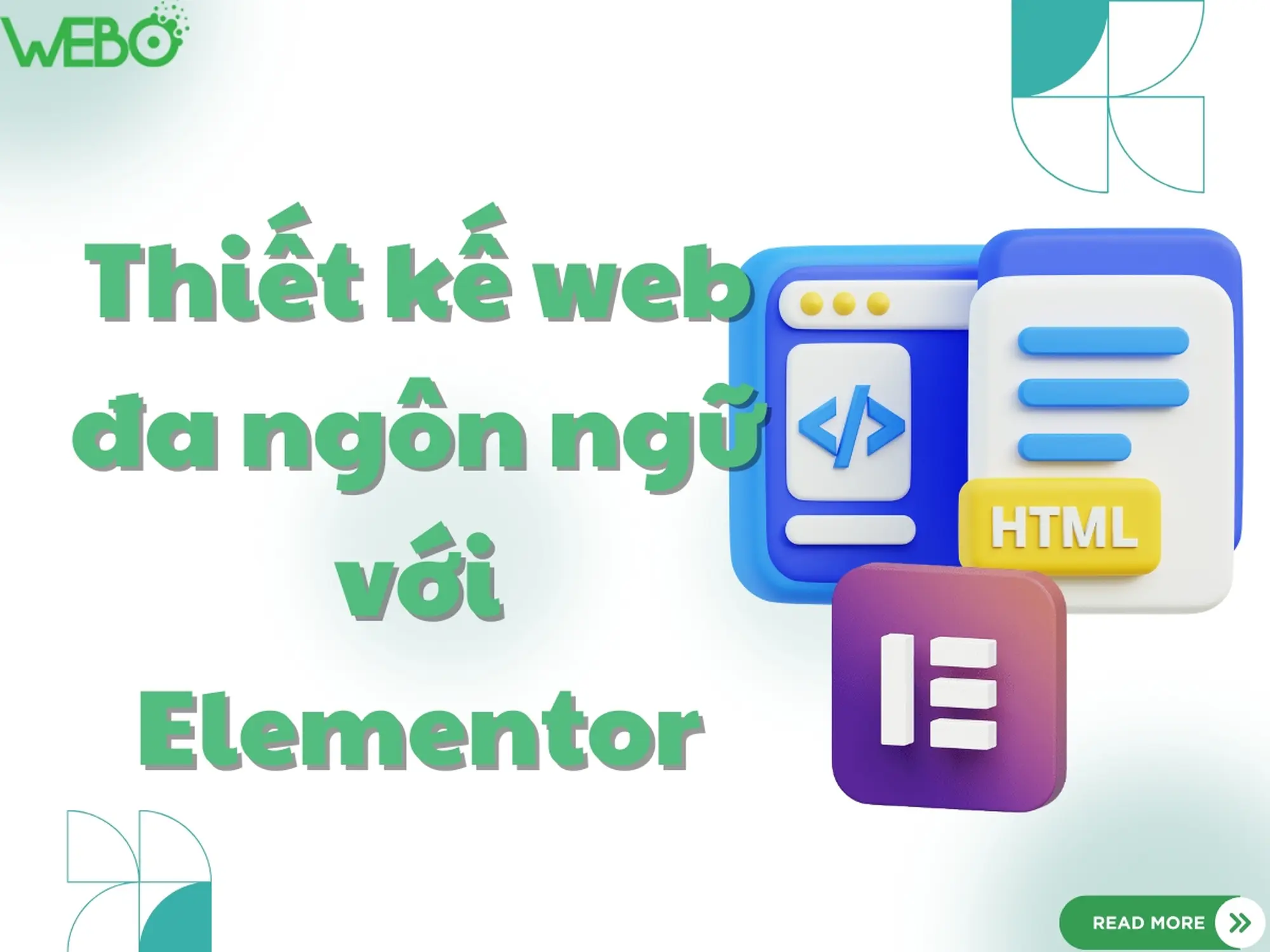 thiết kế website đa ngôn ngữ với elementor