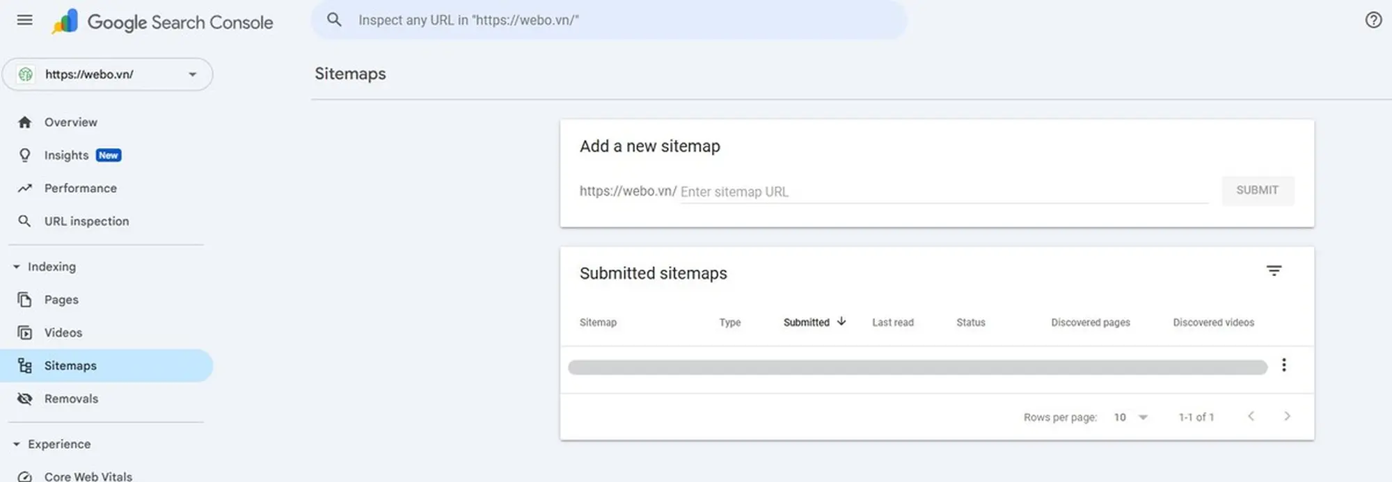 cách kiểm tra và gửi sitemap lên google