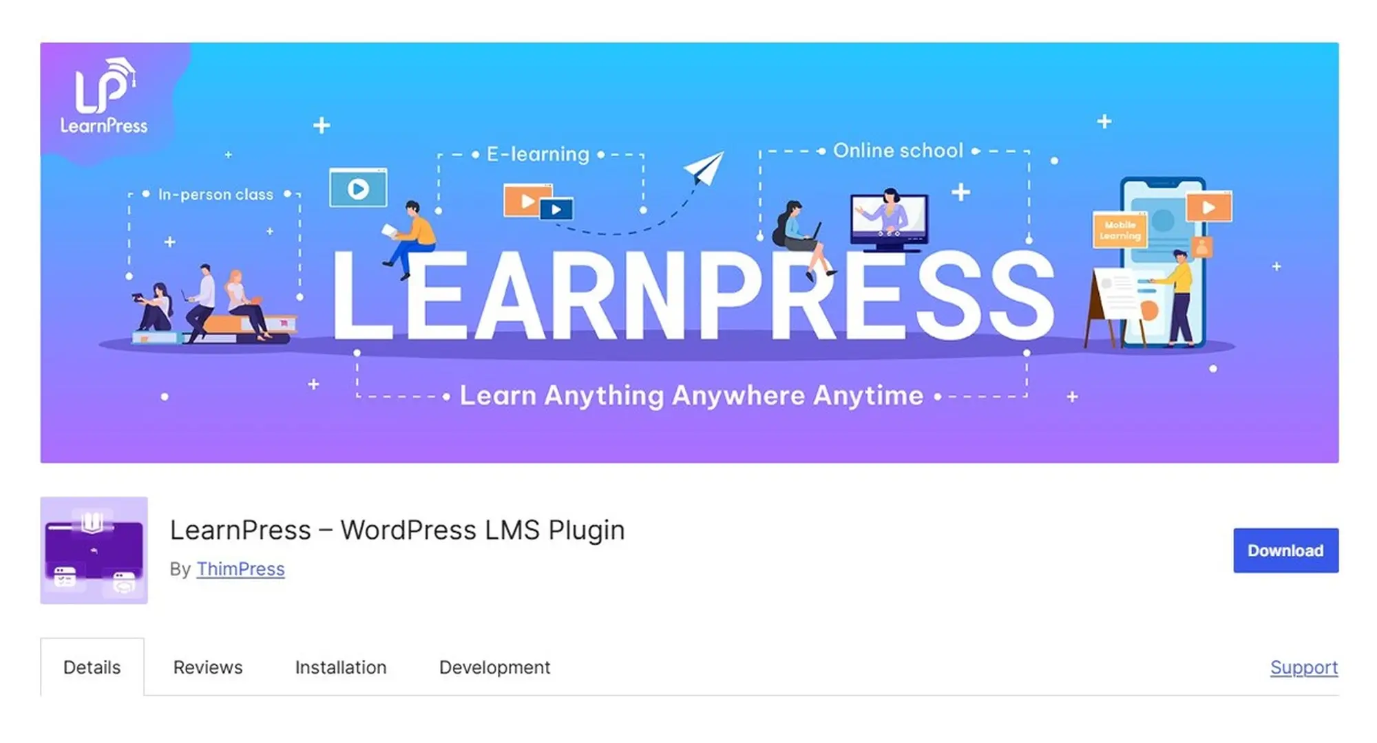 hệ thống quản lý học tập trực tuyến cho wordpress