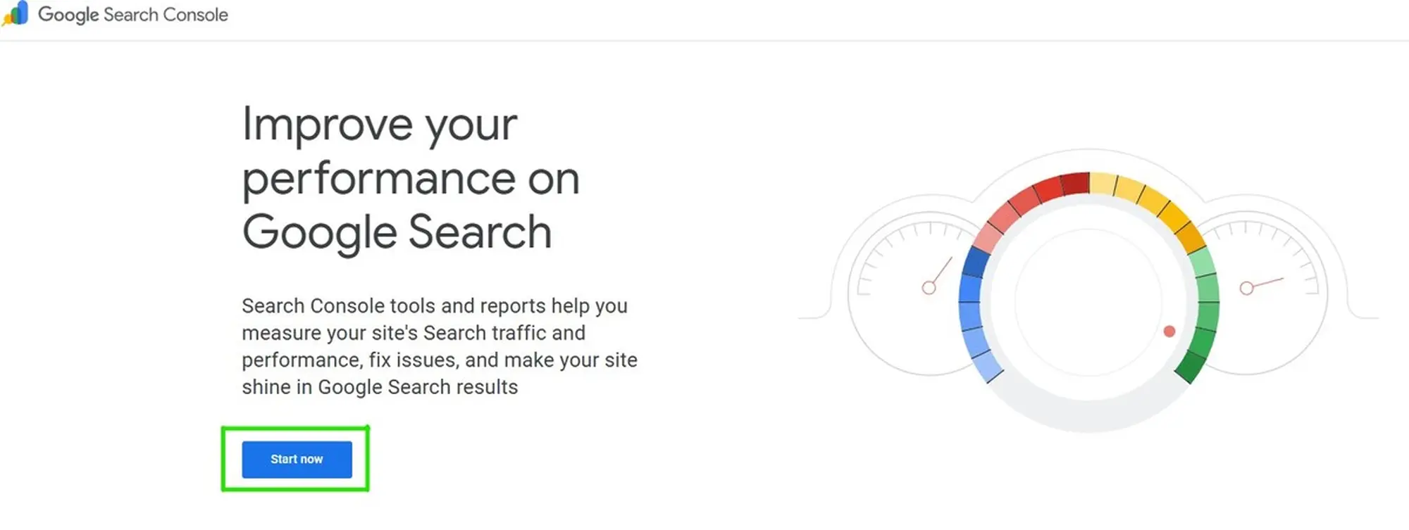 truy cập google search console